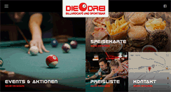 Desktop Screenshot of billard-diedrei.de